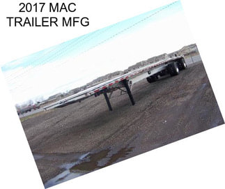 2017 MAC TRAILER MFG