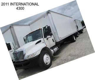 2011 INTERNATIONAL 4300