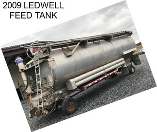 2009 LEDWELL FEED TANK