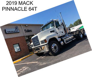 2019 MACK PINNACLE 64T