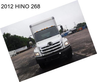 2012 HINO 268