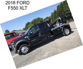 2018 FORD F550 XLT