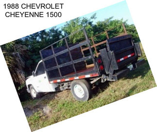 1988 CHEVROLET CHEYENNE 1500