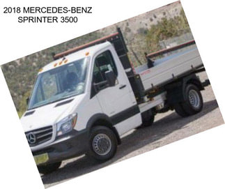 2018 MERCEDES-BENZ SPRINTER 3500