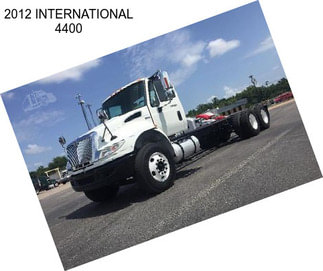 2012 INTERNATIONAL 4400