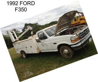 1992 FORD F350