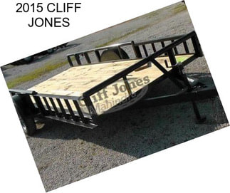 2015 CLIFF JONES