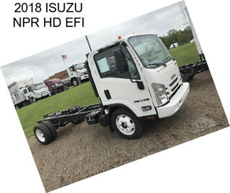 2018 ISUZU NPR HD EFI