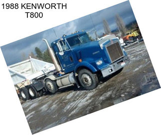 1988 KENWORTH T800