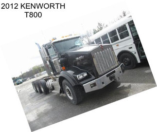 2012 KENWORTH T800