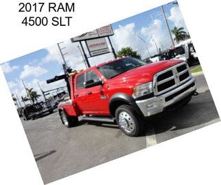 2017 RAM 4500 SLT