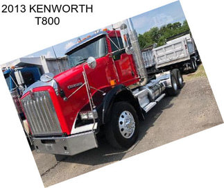 2013 KENWORTH T800