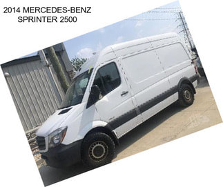 2014 MERCEDES-BENZ SPRINTER 2500