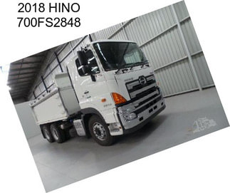 2018 HINO 700FS2848