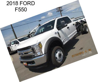 2018 FORD F550