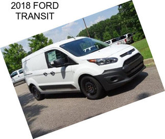 2018 FORD TRANSIT