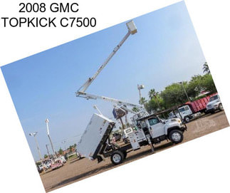 2008 GMC TOPKICK C7500