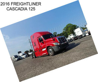 2016 FREIGHTLINER CASCADIA 125