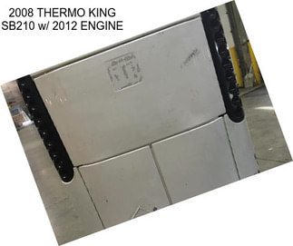 2008 THERMO KING SB210 w/ 2012 ENGINE