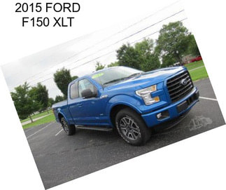 2015 FORD F150 XLT