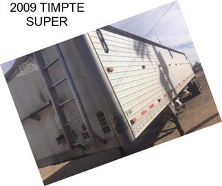 2009 TIMPTE SUPER