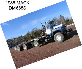 1986 MACK DM688S