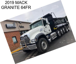 2019 MACK GRANITE 64FR