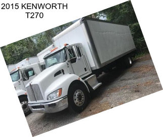 2015 KENWORTH T270