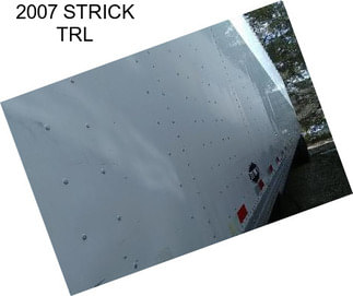 2007 STRICK TRL