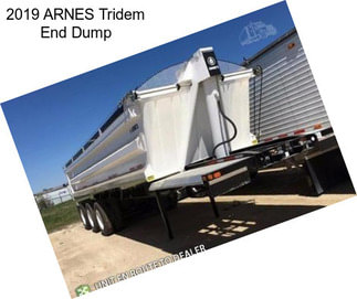 2019 ARNES Tridem End Dump