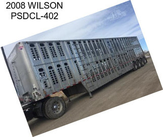 2008 WILSON PSDCL-402