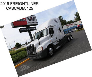 2016 FREIGHTLINER CASCADIA 125