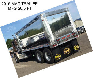 2016 MAC TRAILER MFG 20.5 FT