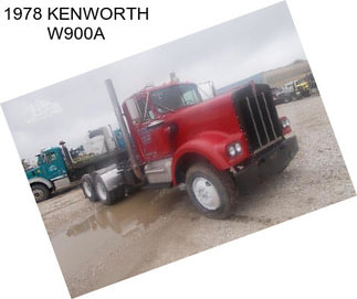 1978 KENWORTH W900A