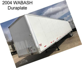 2004 WABASH Duraplate