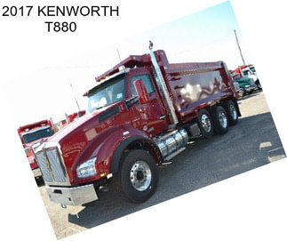 2017 KENWORTH T880