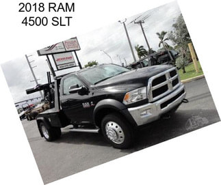 2018 RAM 4500 SLT