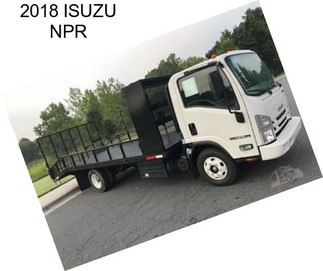 2018 ISUZU NPR