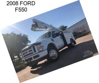 2008 FORD F550