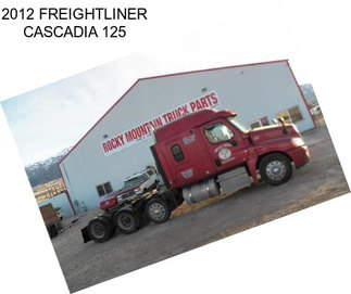 2012 FREIGHTLINER CASCADIA 125