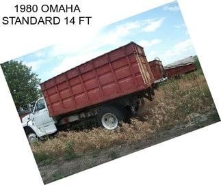 1980 OMAHA STANDARD 14 FT