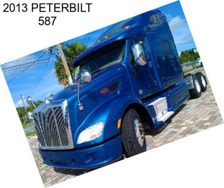 2013 PETERBILT 587