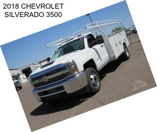 2018 CHEVROLET SILVERADO 3500