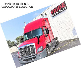 2016 FREIGHTLINER CASCADIA 125 EVOLUTION