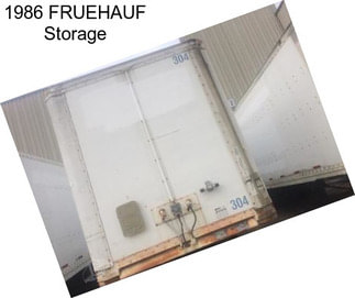 1986 FRUEHAUF Storage