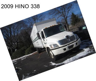 2009 HINO 338