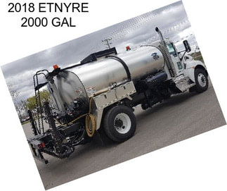 2018 ETNYRE 2000 GAL