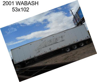 2001 WABASH 53x102