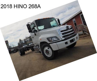 2018 HINO 268A