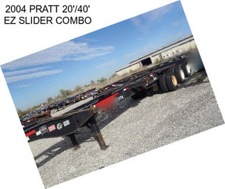 2004 PRATT 20\'/40\' EZ SLIDER COMBO